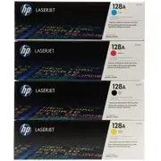 HP CE320A CE321A CE322A CE323A 128A Set of 4 Colour Toner Cartridges