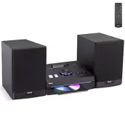 Pyle 60W Home Stereo Shelf System Wireless BT Streaming Stereo System - PHSKR26