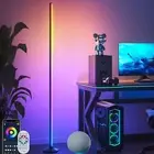 Corner Floor Lamp Works with Alexa & Google Home, Smart RGB LED Corner Lamp with