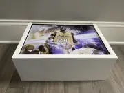 Kobe Bryant graded card storage case Graded Slabs BGS/PSA Wooden Slide Top A