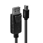 Lindy 3m Mini-DisplayPort to DisplayPort Cable - Black [41647]