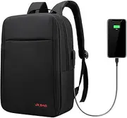 zolyet Laptop Backpack for 16-inch Laptop Notebook Busin Travel Backpack with USB Charging Port Luggage S Multi-function Water-repelle Backpacks Stude Computer Bag for College Office Black 16-inch