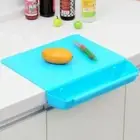 Foldable Slot Cutting Board Camping Chopping Block Vegetables