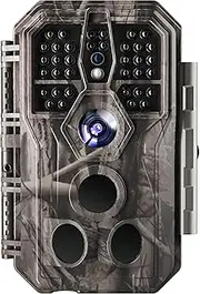 BlazeVideo Game & Trail Camera 32MP Photo 1296P H.264 MP4/MOV Video 100ft Night Vision 0.1S Trigger Motion Activated