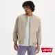 【LEVIS 官方旗艦】男款 鋪棉飛行外套 月岩灰 熱賣單品 A4418-0005