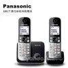 Panasonic DECT 節能數位大字體無線電話 KX-TG6812 (極致黑)