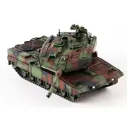 1:72 German Leopard 2A7 Main Battle Tank Woodland Camo static model