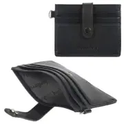 Men's Slim ID Credit Card Slot Holder Mini Wallet Mens Front Pocket Purse