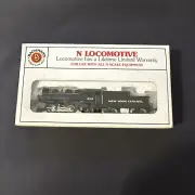 N Scale NEW YORK CENTRAL 2-6-2 Steam Locomotive Engine TENDER NYC 1905 Switcher
