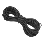 Elastic Cord Heavy Stretch String Rope 3/32" 11 Yards （Black）