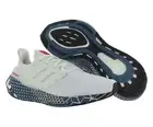 Adidas Ultraboost 22 Mens Shoes Size 8, Color: Cloud White/Cloud White/Vivid Red