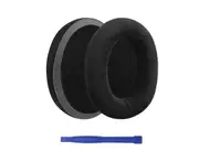 Soft Earpads for G4ME PC350 HD380PRO PXC350 Earphone Memory Foam Earcups Easily Replaced Ear Cushion - Black velvet