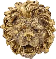 Amosfun Lion Head Water Feature Garden Fountain Nozzle Outdoor Decor Pond Sprayer Wall Garden Water Feature