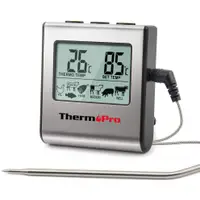 在飛比找蝦皮購物優惠-【北歐生活】ThermoPro 料理用 數位溫度計 計時器 