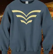 Prototype deltic diesel train model railways sweatshirt