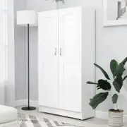 Book Cabinet White 82.5x30.5x150 cm Chipboard