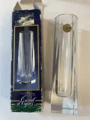 Cristal D'Arques Beaubourg Lead Crystal Vase France 7 3/4" 695/90