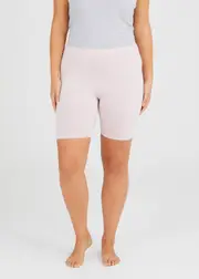 [Taking Shape] Taking Shape Bamboo Anti Chafe Crop Short Size 26 in Pale Blush - Plus Size Women's Basics Pale Blush