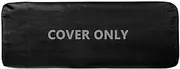 Bench Cushion Covers Indoor 120cm x 50cm 150x40 90x 60 160x50 with Zip, Outdoor Window Seat Patio Chair Sofa Couch Covers, Non-Slip Bottom (Cover Only)(Black,110x35x8cm)