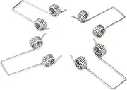 Small Torsion Spring,Garbage Can Adjustable Compress 1mm Double Torsion Spring Stainless Steel Torsion Spring(Size:4pcs,Color:1.0mm) ( Color : 1.0mm , Size : 4pcs ) ( Color : 1.0mm , Size : 4pcs )
