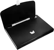 FOYTOKI Coupon Lettermate File Storage Foldera Folders File Folder Organization Folder Letter Size Document Organizer File Holder Organizer File Organizer Pp Black