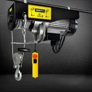 Giantz Electric Hoist Winch Crane 500/1000KG 20M Rope Cable Tool Chain Lifting