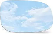 TOEMIRR Mirror Glass Passenger Right Side fit for 2007 2008 2009 2010 2011 2012 2013 Volvo C30 C70 S40 S60 S80 V50 V70 with Adhesive Convex No Backing Plate