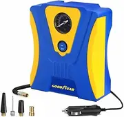 [Goodyear] Portable Car Tyre Inflator Compressor | 3M Cigarette Lighter Cord | 12V