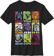 [STAR WARS] Boys' Big Pop Art Revenge Players Graphic Tee