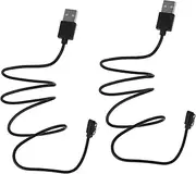 DOITOOL 2pcs Magnetic Charging Cable USB Magnetic Cable for Smartwatch Versatile Sturdy Pc/abs Material Fast Charging Sleek Design