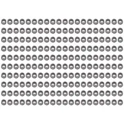 1X(200 PCS 5mm Dark Brown Color Silicone Lined Micro Rings Beads For I 5866