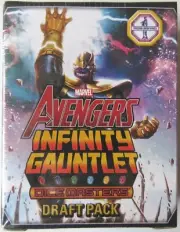 Dice Masters Draft Pack ~ AVENGERS INFINITY GAUNTLET Marvel card die booster