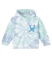 [Stella McCartney Kids] Stella McCartney Kids Tie-dye cotton jersey hoodie Y 4 multicoloured