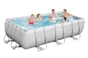 Bestway 56660 - 4.04m x 2.01m x 1.00m Swimming Pool Above Ground Steel Rectangular