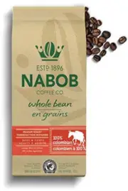 Nabob Whole Bean 100% Colombian - 350g