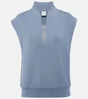 [Varley] Varley Loretta half-zip sweater AU 14 blue
