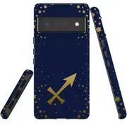 For Google Pixel 6 Pro Case Tough Protective Cover Sagittarius Symbol