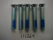 5 Ikea Silver Metric Bolts Screws with Threadlock Hardware Part # 111264