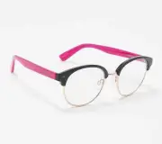 Prive Revaux The Angelou Blue Light Readers in Black/ Pink Strength 3.0 A370555