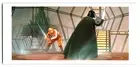 Postcard Star Wars Ralph McQuarrie Panoramic Luke and Vader in Carbon Freezing