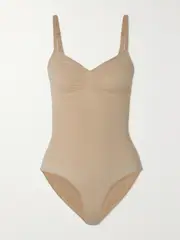 [SKIMS] SKIMS - Seamless Sculpt Brief Bodysuit - Sienna - Beige - 4XL 4XL Neutrals