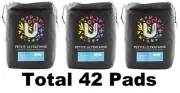 42 x U By Kotex Petite Ultrathin Pads Regular With Wings (3 x 14 Pack) Brand New