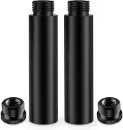 3-INCH Mic Stand Extension Tubes/Rods Parts (2PCS), Universal 5/8-27" Thread