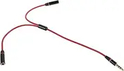 Kisangel Audio Jack Splitter Cable XLR Splitter for Headphones Microphones Male to Female Connectors for Sharing Audio Experiences