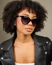 [Le Specs] Le Specs Women's The Muse Sunglasses in Black/Smoke One Size Black/Smoke
