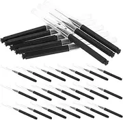 FOYTOKI Soft Gentle Bristles Lash Brush Set 100pcs Eyebrow Micro Brushes for Brow Spoolie Makeup