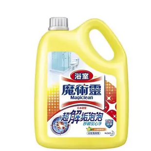 魔術靈浴室清潔量販瓶裝-檸檬香3800ml【愛買】