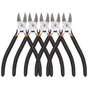 Wire Cutters Heavy Duty 5 Pack Side Cutters 6 Inches Wire Snips Flush Cut Pli...