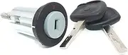Lock Cylinder for Vauxhall Calibra Cavalier C Omega B, Ignition Starter Lock Cylinder Barrel 0913653