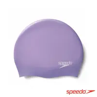 在飛比找PChome24h購物優惠-SPEEDO 成人 矽膠泳帽 Plain Moulded 金